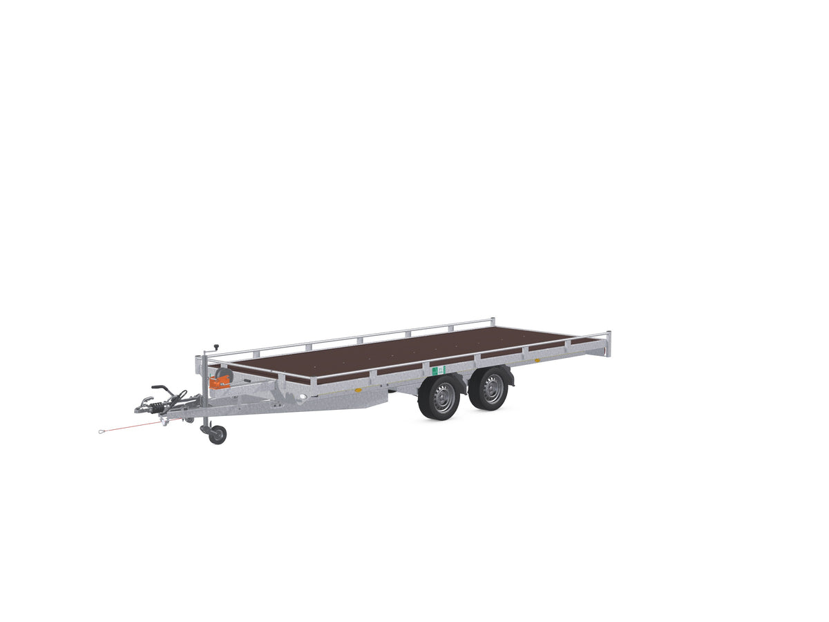 Eduard Hochlader mit Reling 506x200 cm — 2 Achsen, gebremst