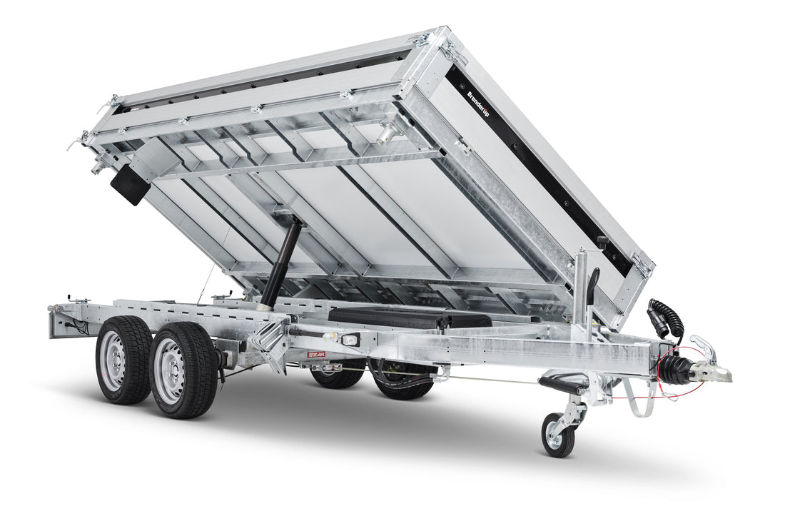Brenderup TT5375ATB3500HC 375x180 cm — 2 Achsen, gebremst, kippbar