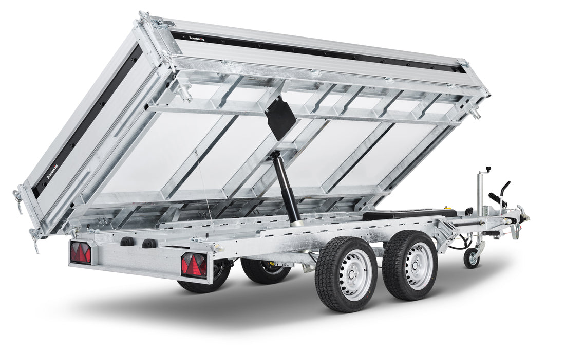 Brenderup TT5375ATB3500HC 375x180 cm — 2 Achsen, gebremst, kippbar
