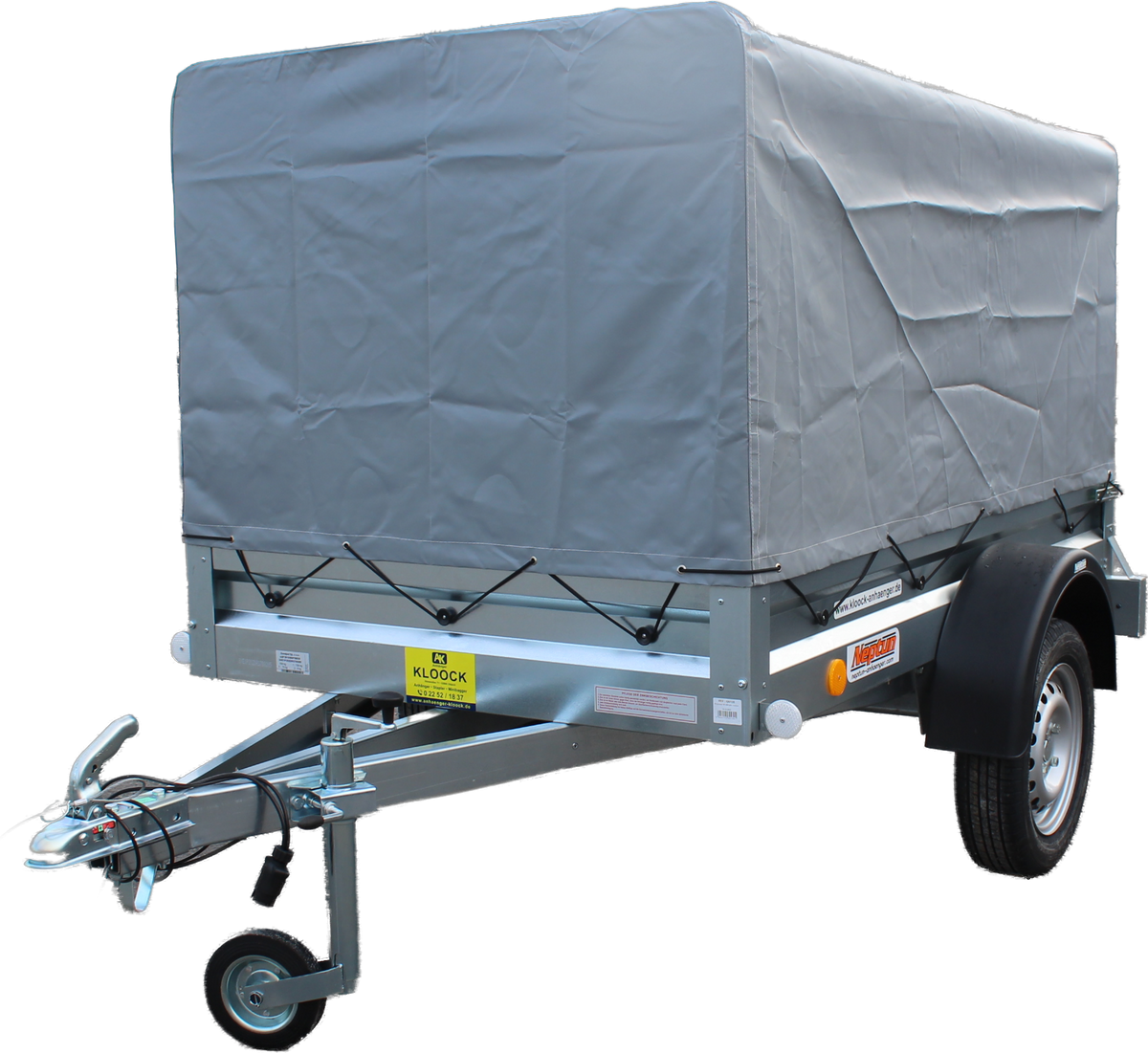 Neptun Pratik N7-202 (GN135) 202x114 cm — 1 Achse, ungebremst · inkl. Plane & Spriegel