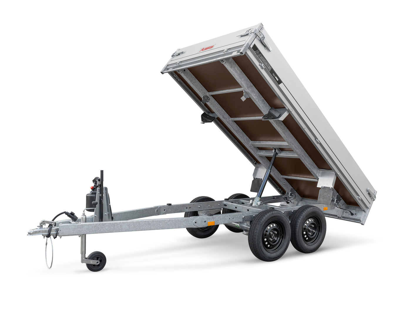 Anssems KLT-2 750.305x150 Pro — 2 Achsen, ungebremst, kippbar