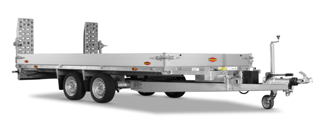 Böckmann Maschinentransporter MH-AL 4321/30 430x210 cm — 2 Achsen, gebremst