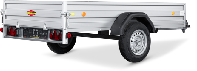Böckmann Tieflader TL-AL 2513/75 252x130 cm — 1 Achse, ungebremst