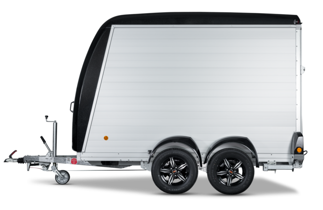 Böckmann Kofferanhänger KT-PB-AL 3018/27 M F 326x187 cm — 2 Achsen, gebremst