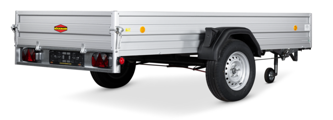 Böckmann Tieflader TL-AL 3015/135 302x150 cm — 1 Achse, gebremst