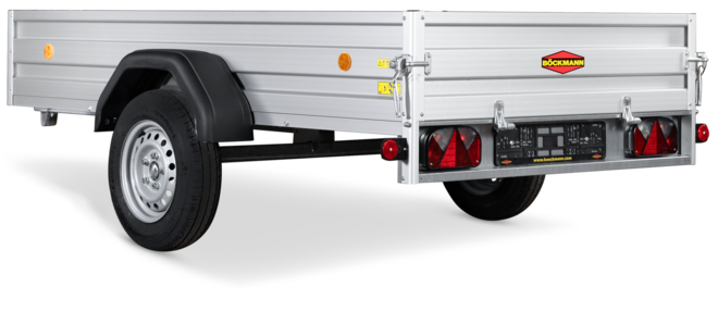 Böckmann Tieflader TL-AL 2513/75 252x130 cm — 1 Achse, ungebremst