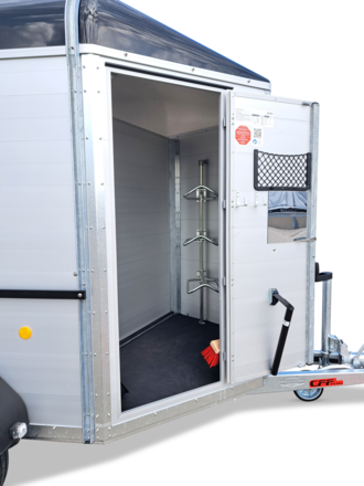 Böckmann Pferdeanhänger Traveller K 3 Big SK 357x200 cm — 2 Achsen, gebremst