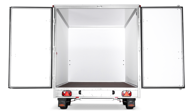 Böckmann Kofferanhänger KH 3221/27 F 320x206 cm — 2 Achsen, gebremst