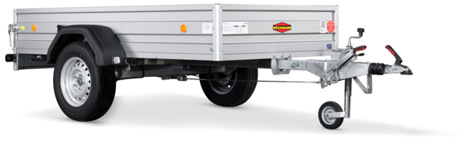 Böckmann Tieflader TL-AL 2113/135 210x130 cm — 1 Achse, gebremst