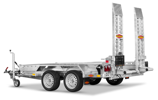 Böckmann Maschinentransporter BT-ST 3014/27 303x140 cm — 2 Achsen, gebremst