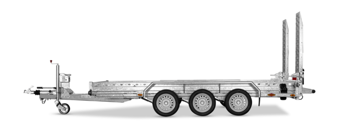 Böckmann Maschinentransporter BT-ST 4018/35 T 403x180 cm — 3 Achsen, gebremst