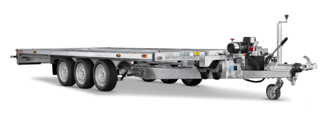 Böckmann Bootsanhänger AH 5021/35 T 500x210 cm — 3 Achsen, gebremst