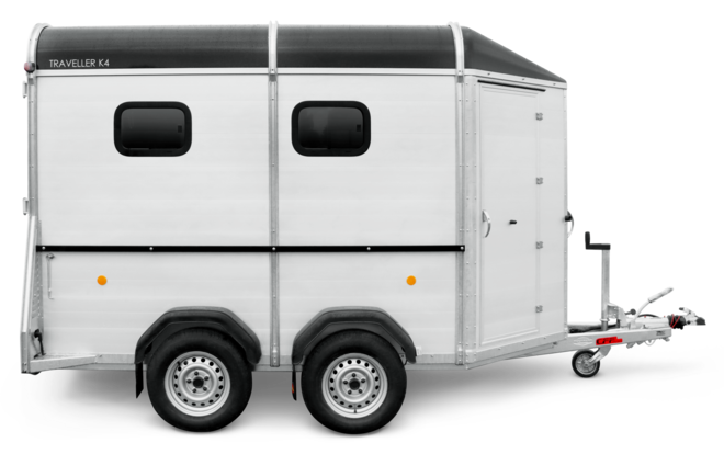 Böckmann Pferdeanhänger Traveller K4 357x200 cm — 2 Achsen, gebremst