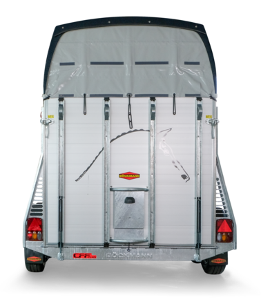 Böckmann Pferdeanhänger Champion R 328x165 cm — 2 Achsen, gebremst