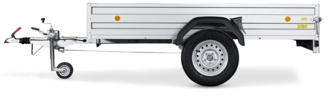Böckmann Tieflader TL-AL 2111/10 210x111 cm — 1 Achse, gebremst