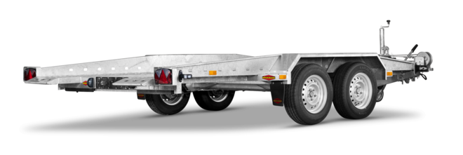 Böckmann Bootsanhänger AT 4019/27 400x195 cm — 2 Achsen, gebremst