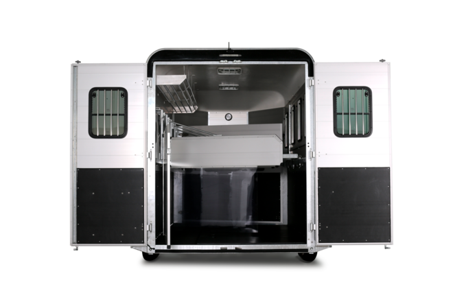 Böckmann Pferdeanhänger Traveller K 4 Big SK 458x200 cm — 2 Achsen, gebremst