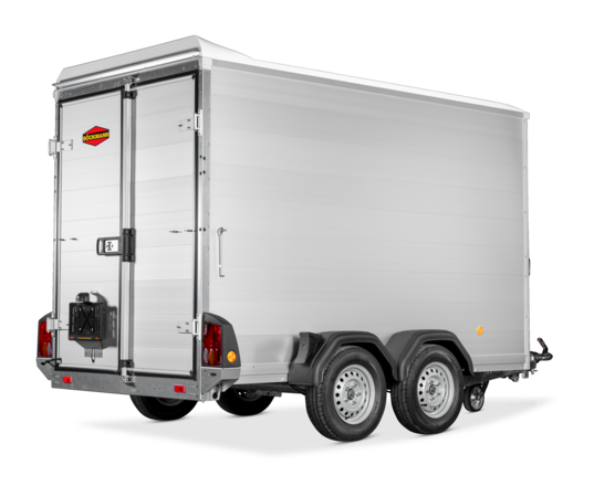 Böckmann Kofferanhänger KT-AL 3015/20 M F 301x152 cm — 2 Achsen, gebremst