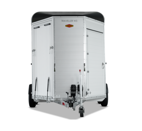 Böckmann Pferdeanhänger Traveller W 3 Big SK 458x200 cm — 2 Achsen, gebremst