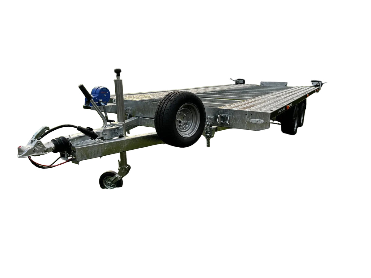 Balhanger Optilift 2745 Autotransporter 450x216 cm — 2 Achsen, gebremst, absenkbar