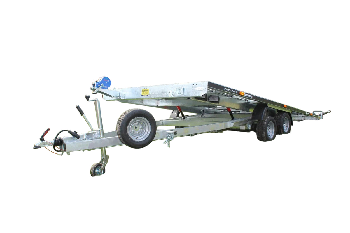 Balhanger Optilift 3045 Autotransporter 450x216 cm — 2 Achsen, gebremst, absenkbar