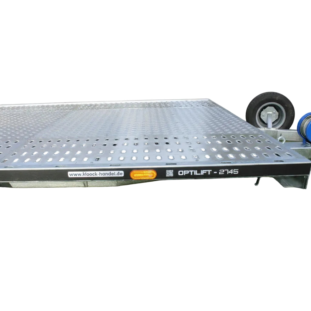 Balhanger Optilift 3045 Autotransporter 450x216 cm — 2 Achsen, gebremst, absenkbar