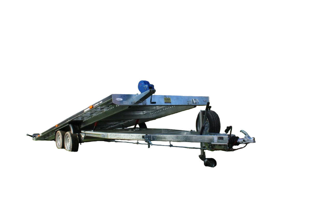 Balhanger Optilift 3555 Autotransporter 550x216 cm — 2 Achsen, gebremst, hydraulisch kippbar