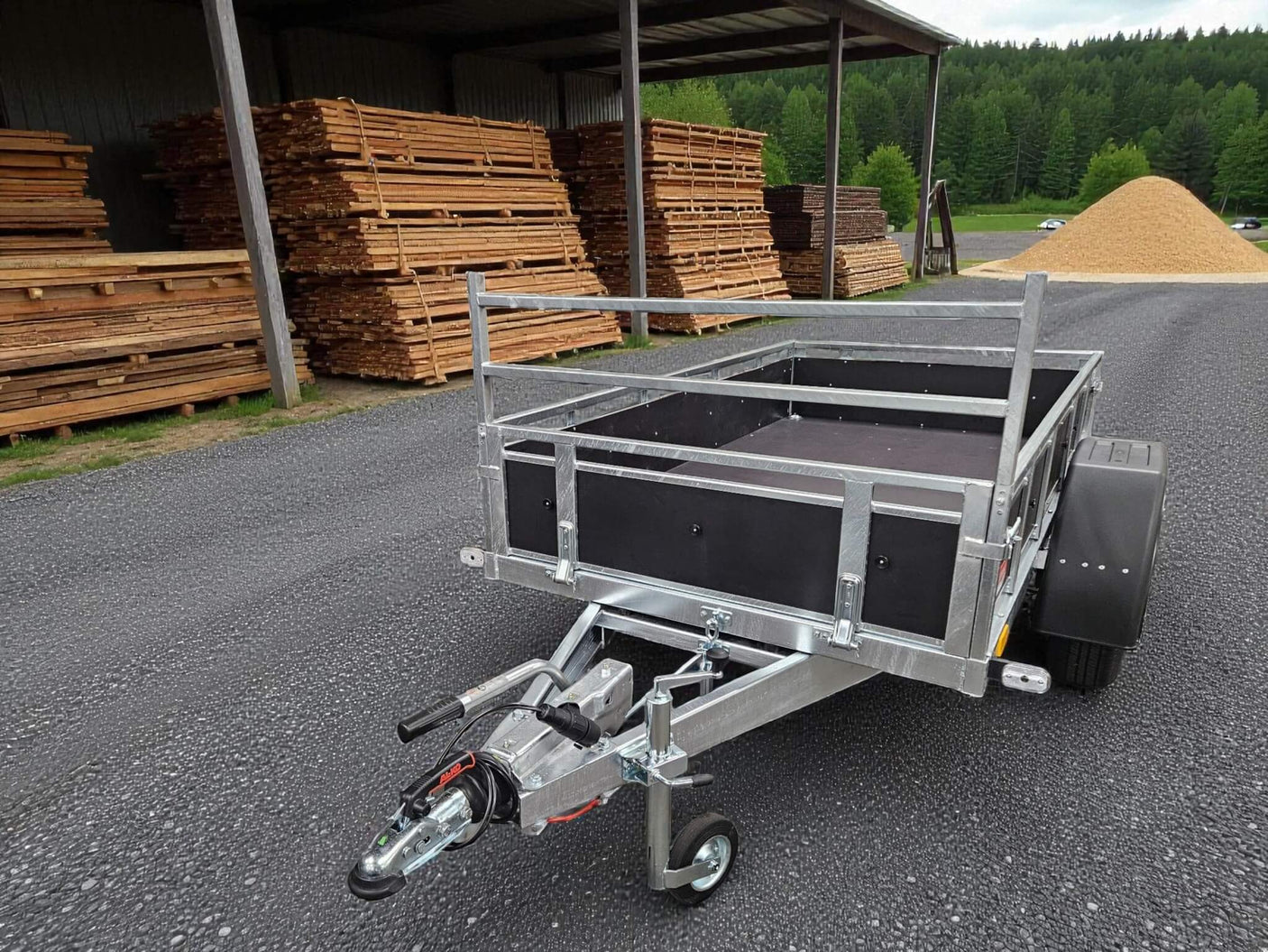Neptun Bois N16-236 bois 236x129 cm — 1 Achse, gebremst