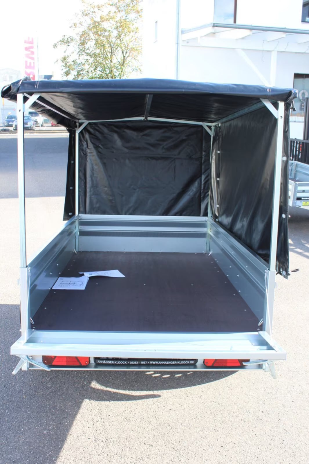 Brenderup 1205 SUB 750 Kippi 203x116 cm — 1 Achse, ungebremst, kippbar · inkl. Plane & Spriegel