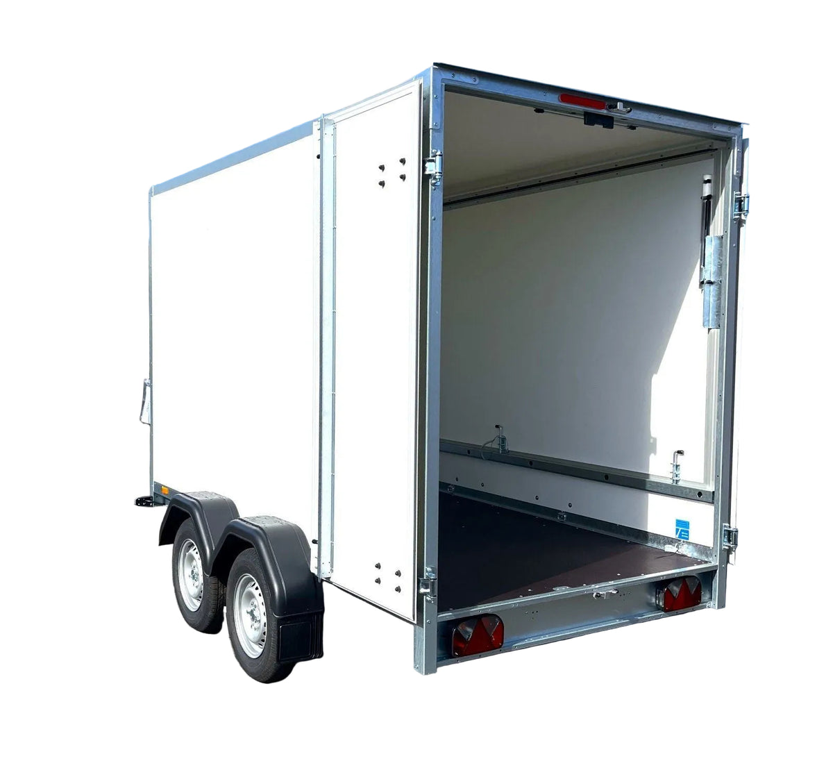 Brenderup CD300TBD2000 mit Verkaufsklappe 300x155 cm — 2 Achsen, gebremst