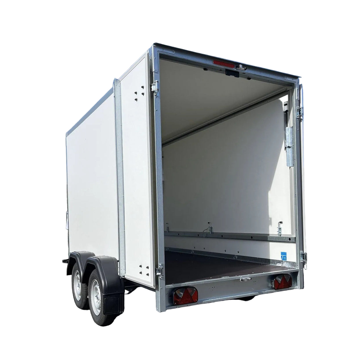 Brenderup CD300TBD2000 mit Verkaufsklappe 300x155 cm — 2 Achsen, gebremst