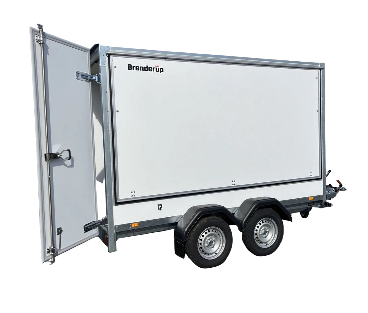 Brenderup CD300TBD2000 mit Verkaufsklappe 300x155 cm — 2 Achsen, gebremst