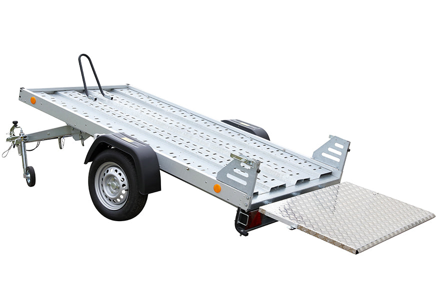TPV Kippanhänger KD-MU-T3 244x124 cm — 1 Achse, ungebremst
