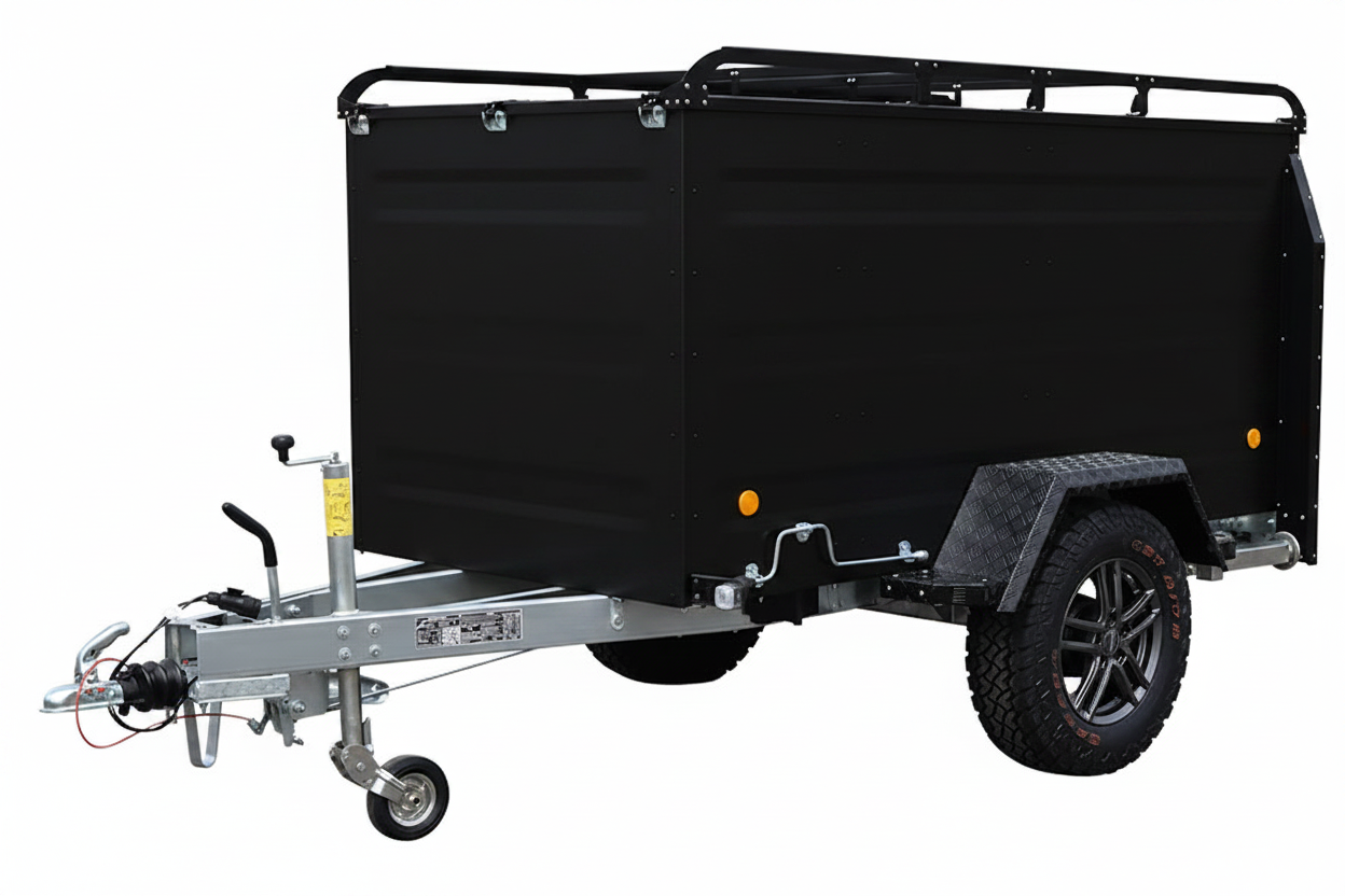 TPV Kofferanhänger KT-EB3 Offroad Plus 244x124 cm — 1 Achse, gebremst