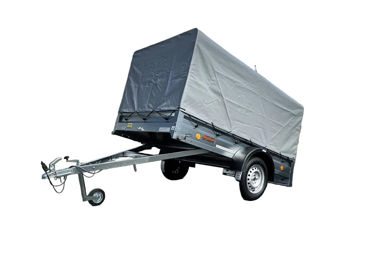 Neptun Pratik N7-236 (GN128) 236x129 cm — 1 Achse, ungebremst, kippbar · inkl. Plane & Spriegel