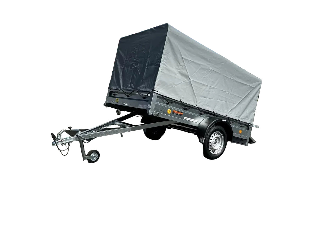 Neptun Pratik N7-236 (GN128) 236x129 cm — 1 Achse, ungebremst, kippbar · inkl. Plane & Spriegel