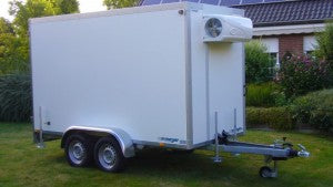 WM Meyer Kühlkofferanhänger AZKF 1325/145 244 x 145 x 180 cm — 1 Achse, gebremst