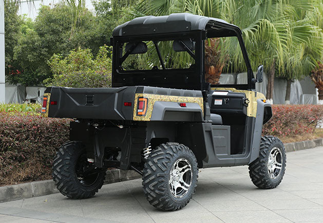 WSM RTX 1100 Allrad | 2-Sitzer Golfcar mit kippbarer Pritsche und Straßenzulassung