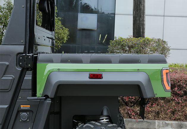 WSM RTX 1100 Allrad | 2-Sitzer Golfcar mit kippbarer Pritsche und Straßenzulassung