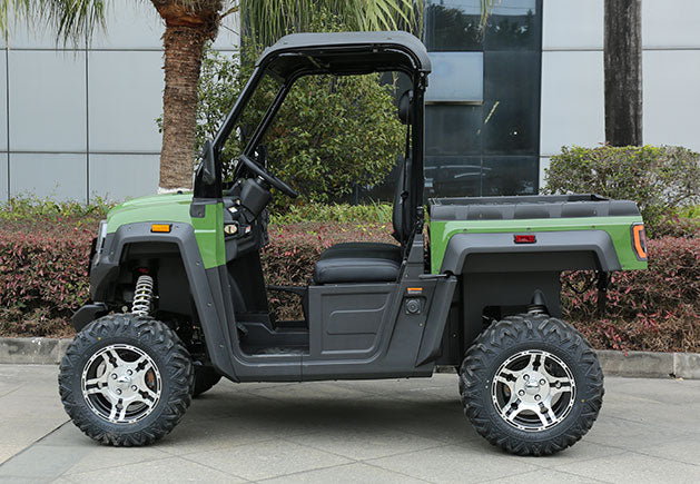 WSM RTX 1100 Allrad | 2-Sitzer Golfcar mit kippbarer Pritsche und Straßenzulassung