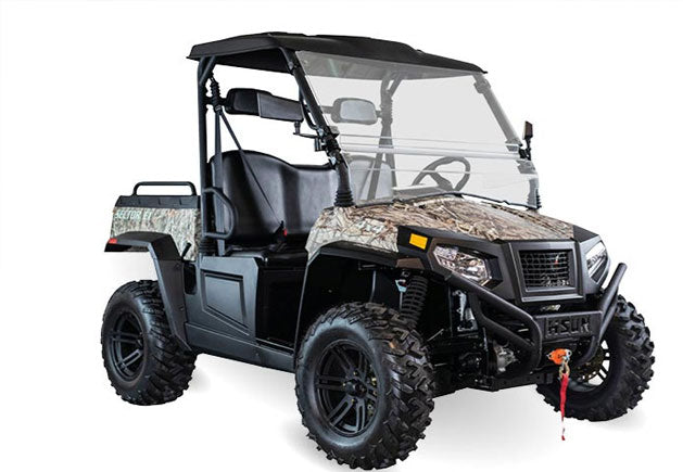 WSM RTX 900E Allrad | 2-Sitzer Golfcar mit kippbarer Pritsche und Straßenzulassung