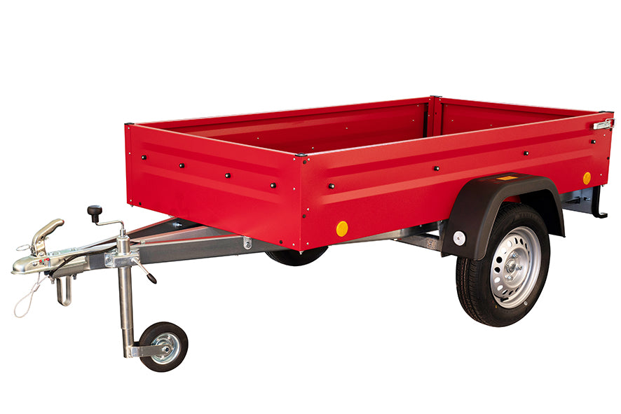 TPV Tieflader TL-EU2 pulverbeschichtet 202x108 cm — 1 Achse, ungebremst