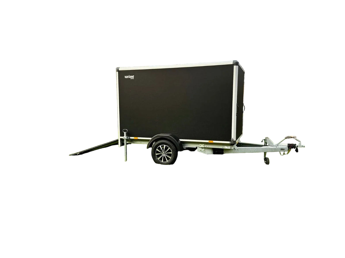 Variant 1315 C2 Black Edition Kofferanhänger Heckrampe & 100 km/h