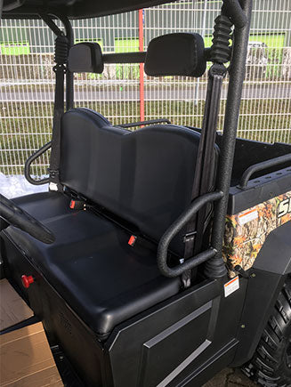 WSM RTX 900E Allrad | 2-Sitzer Golfcar mit kippbarer Pritsche und Straßenzulassung