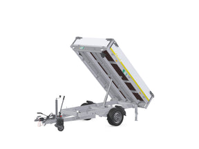 Eduard Heckkipper mit Auffahrrampen 256x150 cm — 1 Achse, gebremst