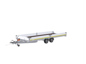 Eduard Hochlader mit Auffahrrampen 606x220 cm — 2 Achsen, gebremst