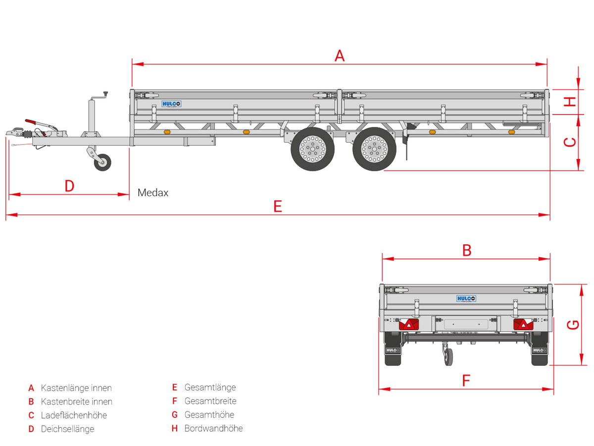 Hulco Medax-2 3500.611x203 — 2 Achsen, gebremst
