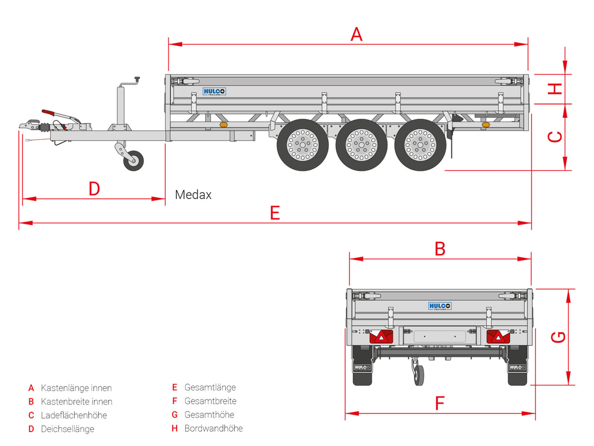 Hulco Medax-3 3500.405x203 — 3 Achsen, gebremst