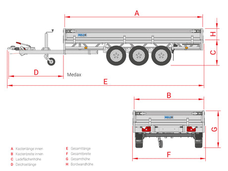 Hulco Medax-3 3500.405x203 — 3 Achsen, gebremst