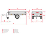 Anssems PLT 750.251x150 — 1 Achse, ungebremst